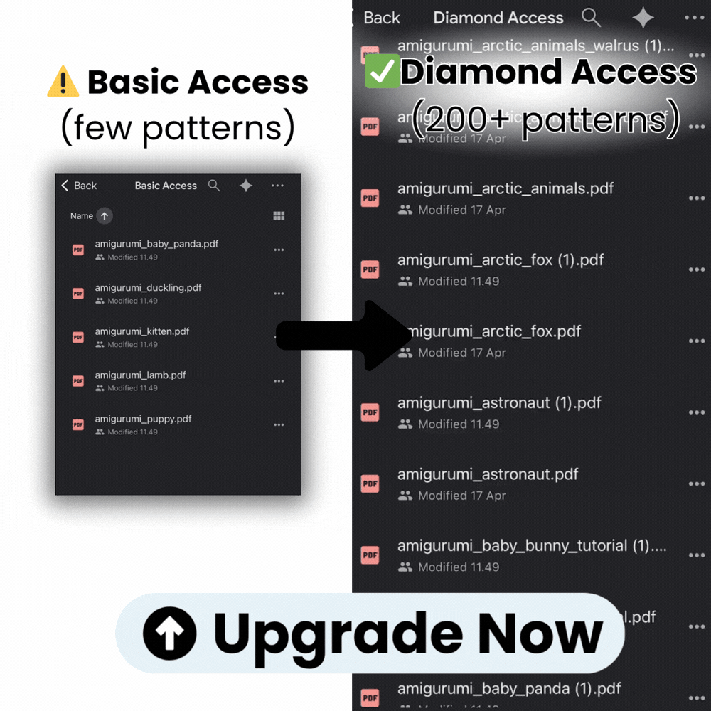 Upgrade to Crochet Mastery PRO (From Basic To Diamond Access)
