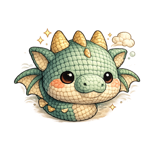 Mini Dragon Crochet Pattern