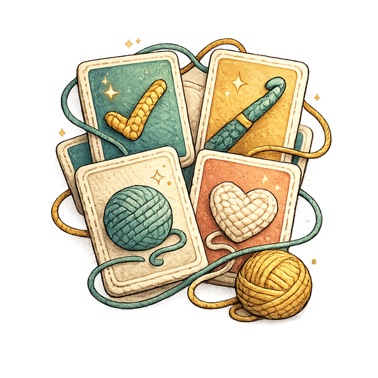 Crochet Challenge Cards